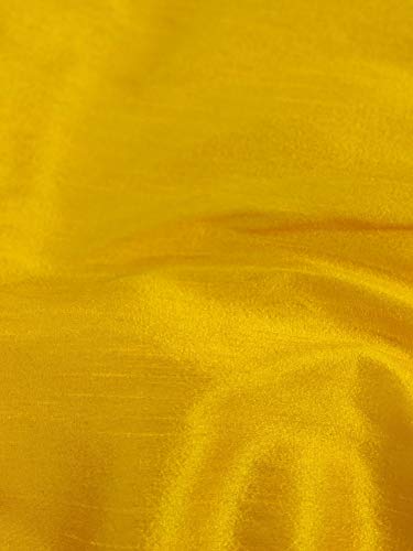 Image of SAIFOO Women /Girls Unisex Ethnic Unstitched Raw Dupion-Silk Solid Quality Plain Fabric /Cloth /Dress Material for Kurta, Pyjama, Suit, Pallazo, Blouse, etc
