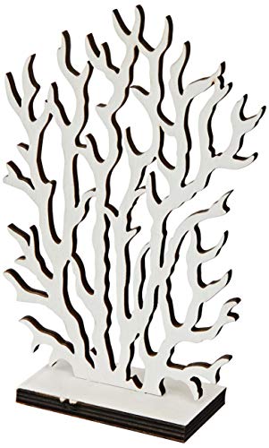 Mopec Figurine Corail Bois Blanc 8 x 19 cm