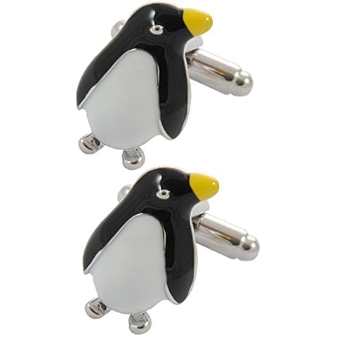 COLLAR AND CUFFS LONDON Premium Penguin Cufflinks Cover