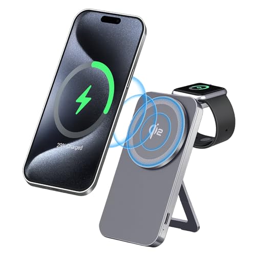 URMORE Qi2 KFؕi 2in1 ܲڽ[d MagSafeΉ 15W}[d ܂肽ݎ X^ht g X}[gtHEHb`[d