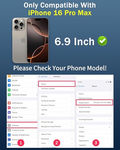 Image of 2 Pack Privacy Screen Protector for iPhone 16 Pro Max Tempered Glass Anti-Spy 16ProMax Anti Bluelight Gradient Colorful Easy Installation Frame Full Coverage Anti-Scratch (6.9 inch Blue)
