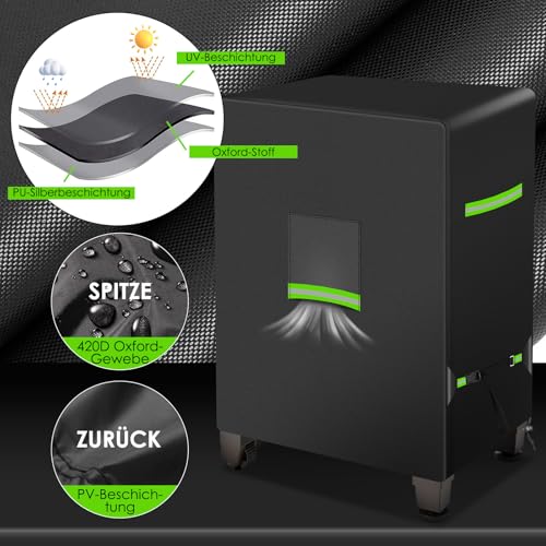 Housse de table d'appoint de barbecue pour protéger votre cuisine extérieure sur la terrasse