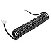 Trailer Wire Extension Coiled Cable, 12.8ft 20AWG 7 Core Polyurethane Copper Trailer Extension Cable for Tow Truck RV, Suitable for Car, Solar, Inverter