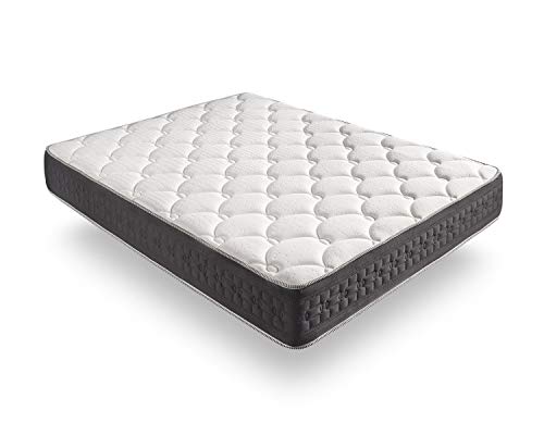 Simpur: Colchón Grand Class 150x190 cm | Altura 30 cm | Firmeza 7,5/10 | Bioespuma con Memoria de forma Natur Fresh | 11 zonas de confort | Extremadamente Duradero | Autorregulación de Temperatura Cover