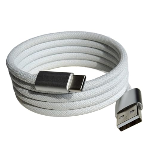 Magnetic Charging Cable, Tangle Free, 1M, Fast Charging, Braided