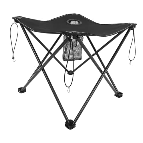 Table pliante extérieur Mikikit stable pour éviter les verres renversés - 2