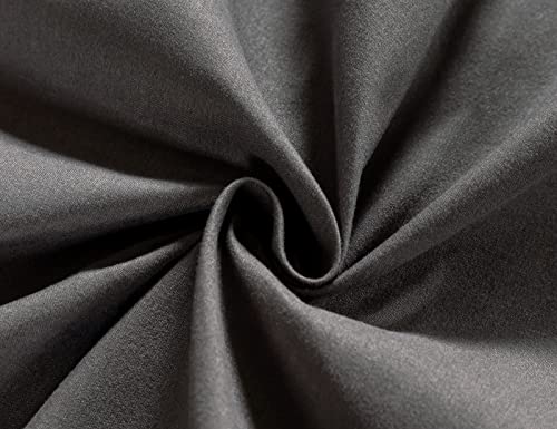 Parure de lit en microfibre gris anthracite pour créer un cocon de douceur moderne - 4
