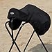 Harrison Howard Fleece Horse Saddle Cover for Drassage Horse Saddle-Black