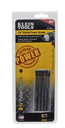 Tournevis électrique fente 3/16 pointe Combo-TIP acier Klein Tools