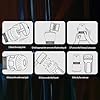 Male Mastusbafor Pocket Puusy Machine Toy S.ex Pocket Masturebstor for Men Male Hands Free Adult Toy Thrusting Device Tight Electric Mastuaber Double Sided 2 in 1 Portable Underwear Quiet 51+11 #4