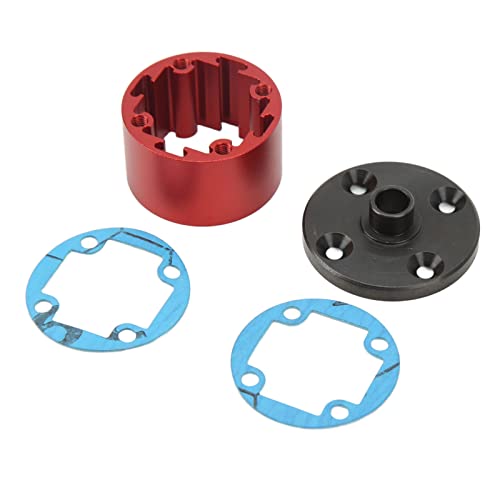 Tgoon Rc Differential Carrier Case, Diff Case Red Aluminum Alloy Durable Standard Design For Replacement #TOP3