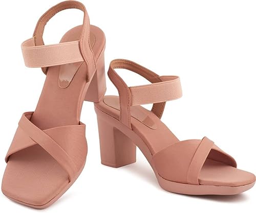 Image of JM LOOKS Stylish heel sandal for Women and Ladies