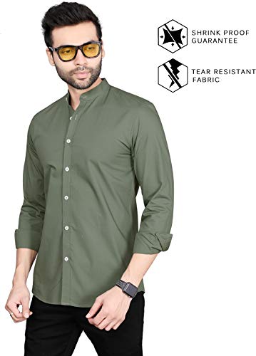 Image of FIFTH ANFOLD Men's Striped Slim Fit Shirt