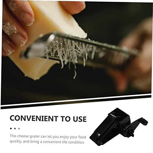 Rallador manual giratorio de queso con mango y diseño fácil de limpiar miniatura 6