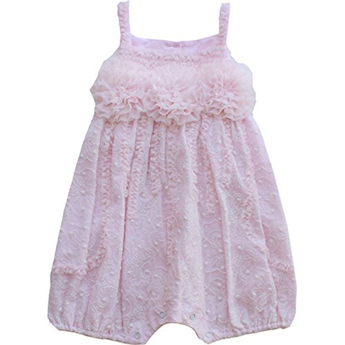 Isobella and Chloe Milly One-Piece Pink Romper