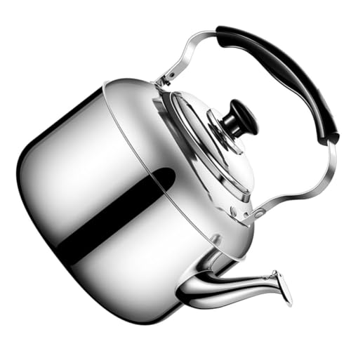OFFSCH Edelstahl Teekessel 6l Mit Pfeifmechanismus Schnelles Erhitzen Herdkompatibel Bakelitgriff Wasserkocher Für Küche Und Haushalt OFFSCH Edelstahl Teekessel 6l Mit Pfeifmechanismus Schnelles Erhitzen Herdkompatibel Bakelitgriff Wasserkocher Für Küche Und Haushalt