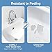 CARPOLY Tub and Tile Refinishing Kit, 35oz White Tile Paint with Tools, Water Based & Low Odor, DIY Bathtub Paint, Easy to Use for Bathroom, Kitchen, Porcelain, Floor,50-60sq.ft(White