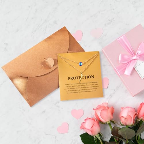 Baydurcan Italian Horn Necklace For Women Gold Evil Eye Necklace Protection Gifts  thumb #3