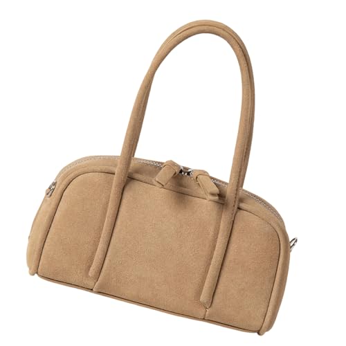 Sac de bowling en daim pour femme : grand format travail et voyage