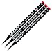 3 Pack - Schmidt 888 Red Fine Rollerball Refill