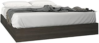 Nexera Full Size Platform Bed, Ebony
