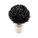 Edwin Jagger 1EJ337SYN Classic Black Synthetic Fibre Eco-Friendly Vegan Exfoliating Shaving Brush for Shaving Cream or Shaving Soap for Men and Women (Imitation Ivory), Medium