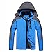 LZLER Winterjacke Herren Skijacke Snowboardjacke Wasserdicht Funktionsjacke Windbreaker Kapuze Winter Coat Snowboardjacke