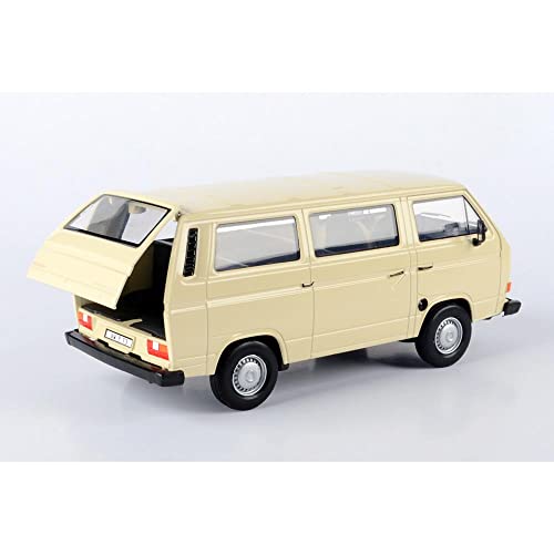 VW Type 2 (T3) Van Beige Timeless Legends 1/24 Diecast miniatura 3