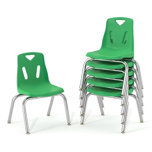 Berries Jonti-Craft 8144JC6119 Stacking Chairs with Chrome-Plated Legs, 14