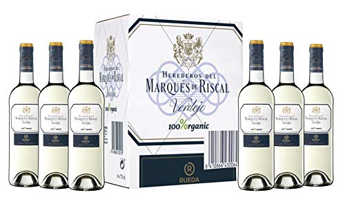 Marques De Riscal Vino Blanco Verdejo D.O. Rueda, 6 Botellas X 750 Ml Marques De Riscal Vino Blanco Verdejo D.O. Rueda, 6 Botellas X 750 Ml