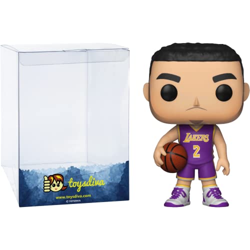 Lonzo B A L L : P O P ! Sports Vinyl Figurine Bundle With 1 Compatible 'Toysdiva' Graphic Protector (050-34428 - B)