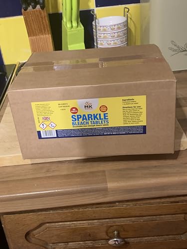 Paquete de 12 botellas de tabletas de lejía brillante, 40 tabletas, máxima resistencia, disolubles, 33% extra gratis