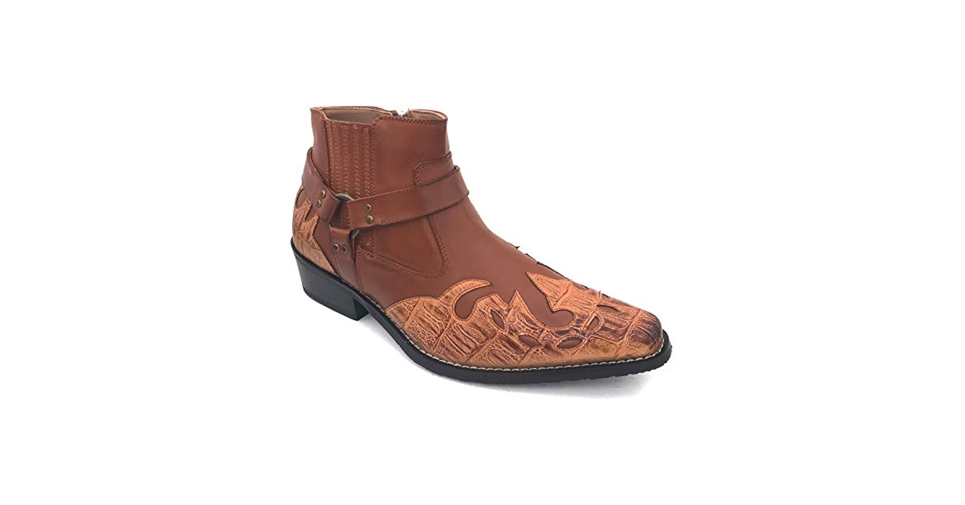 趣味・スポーツ・実用 The Cowboy Boot Book Justin Boot Company Men`s Grey Rustic Lizard 13In Blue Top