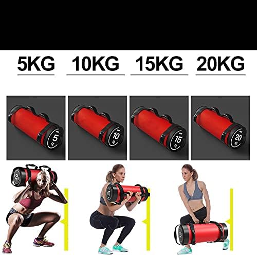 ULTIMAX Power Bag for Weight Training With Handles & Zipper - Adjustable Fitness Sandbag for Lifting, Powerlifting Workout