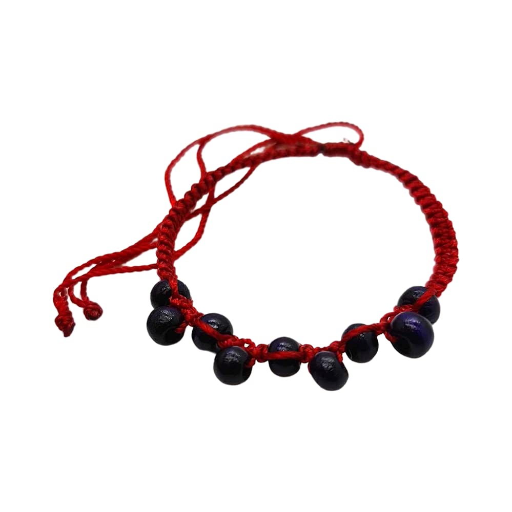 VIE Beach Bracelet, Beaded, Red