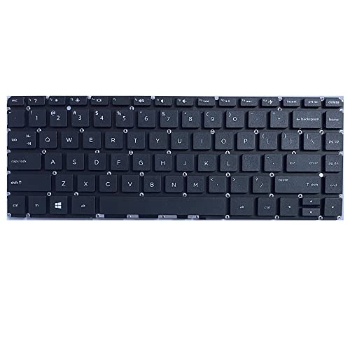 Clavier noir HP Pavilion 14-n000 TouchSmart disposition US stable