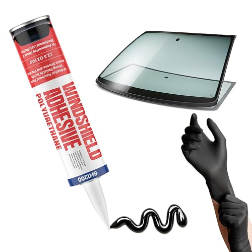 GH1200 Windshield Adhesive, 12.5 Oz, Weatherproof, Non-Drip