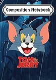  Composition Notebook: Tom Jerry Movie Tom Head Premium, Journal 6 x 9, 100 Page Blank Lined Paperback Journal/Notebook