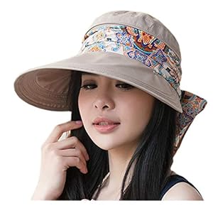 Dames Zonnehoed Opvouwbaar Brede Rand UV-Bescherming Hoed Zonwering Anti-UV Strandhoed Vishoed Cap