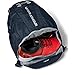 Under Armour Unisex-Adult Hustle 5.0 Backpack , Academy Blue (408)/Silver , One Size Fits All