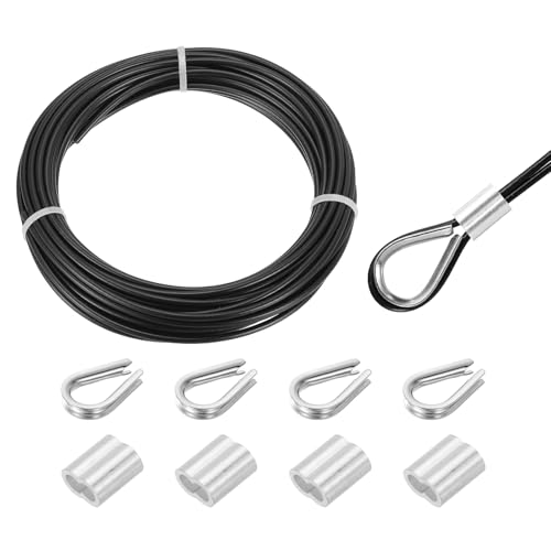 MECCANIXITY 33tB[g C[[v 304XeXX`[P[u 3mm(1/8C`) rj[R[eBO A~X[u4{Ǝwʂt 肷AfbLA݂艺AߗޗpCpAubN 10m