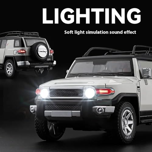 Image of Toy Car for Kids | Best Toys Gifts Toys for Boys & Girl's (124 FJ Cruiser WHT)