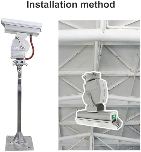 Automatic Bird Chaser Laser Repellent - 360° Waterproof Deterrent with App Control, Covers 300㎡, Effective Against Pigeons, Starlings, Sparrows, Automatic Cruise Feature