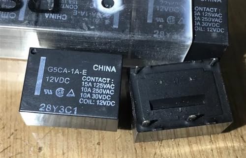 Relais G5CA-1A-E 12VDC à 4 broches pour circuits imprimés domestiques - 2
