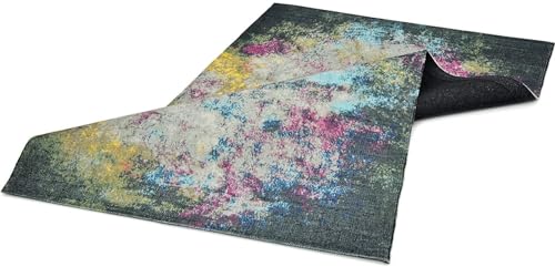 Image of Printed Rug Soft Floor Carpets with Anti Slip Backing for Living Room | Bedroom | Kids Room (Multi, 3x5 Feet)