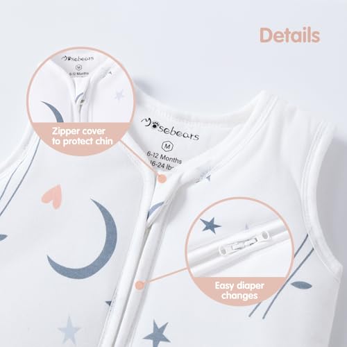 Variante de Mosebears saco dormir bebe 2.5 TOG Animal 0-6 meses