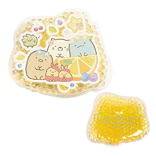 すみっコぐらし フルーツ柄 つぶつぶ 保冷剤 縦長タイプ キャラクター 可愛い お弁当 アイスパック 1点