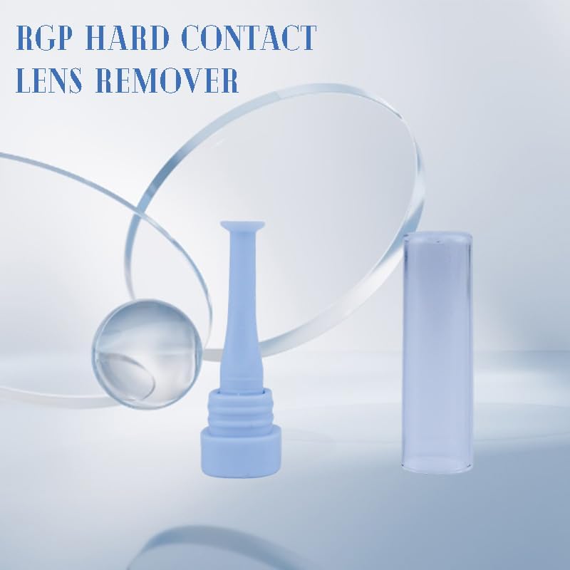 Miniatura 5 de 16 piezas de herramientas de extracción de lentes de contacto duras para RGP y lentes esclerales Juego de insertador de émbolo de ventosa