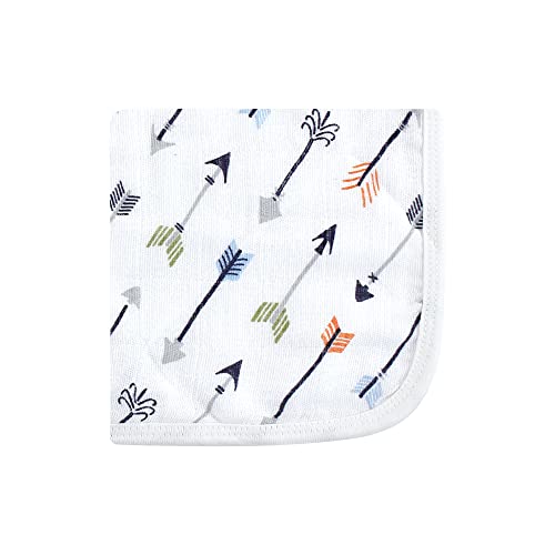Image of Hudson Baby Unisex Baby Cotton Muslin Washcloths, Foxes, One Size