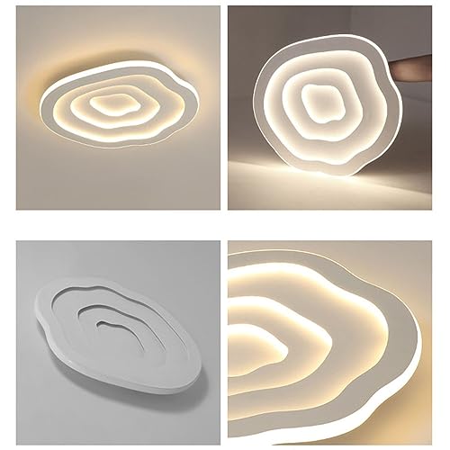 Plafonnier LED pour chambre moderne avec lumière dimmable fleur - 4